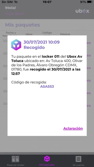 Screenshot di Ubox