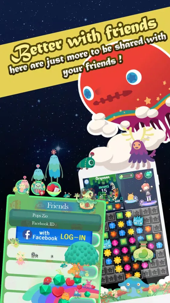 Captures d'écran de Monodi StarCrush