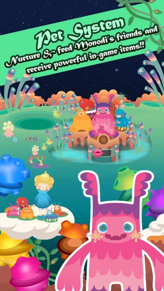 Captures d'écran de Monodi StarCrush