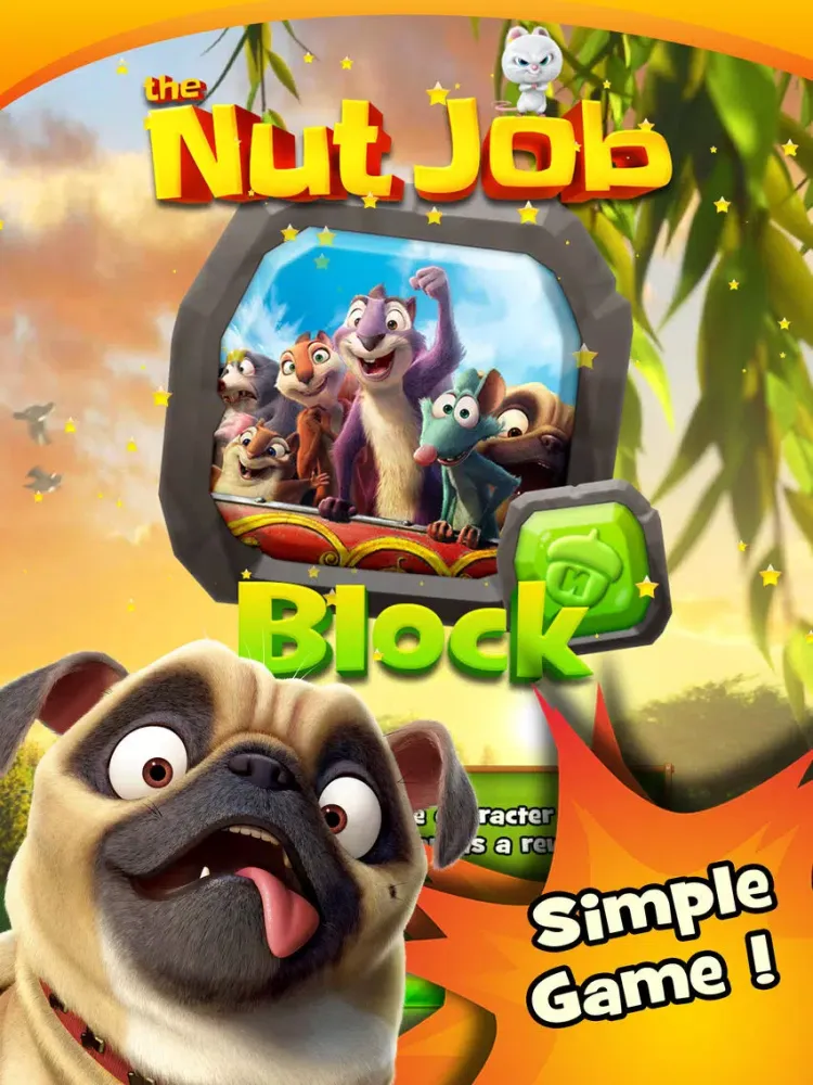 Captures d'écran de NutJob Block iPad 