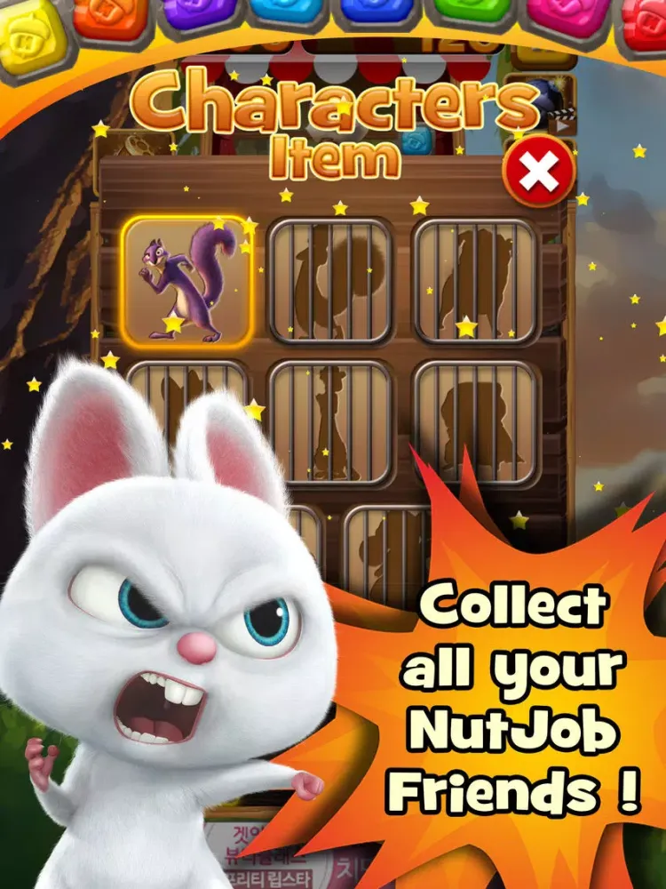 Captures d'écran de NutJob Block iPad 