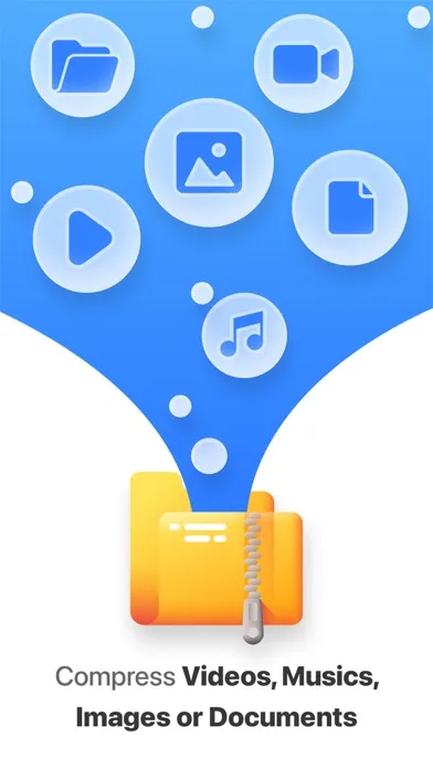 Tangkapan layar Zip Rar Extractor - Zip,Unzip