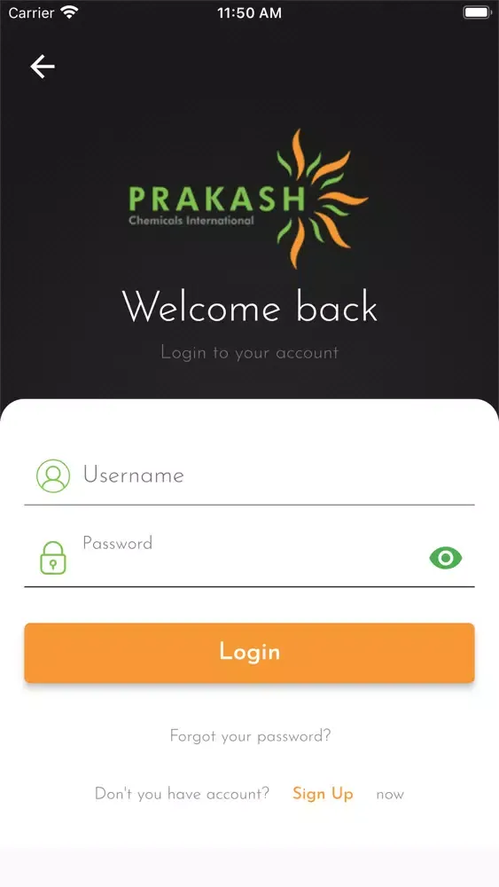 Tangkapan layar Prakash Chemicals
