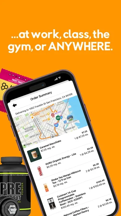ZipCaff: Coffee +more Delivery Screenshots