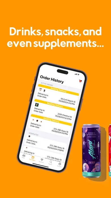 ZipCaff: Coffee +more Delivery Screenshots