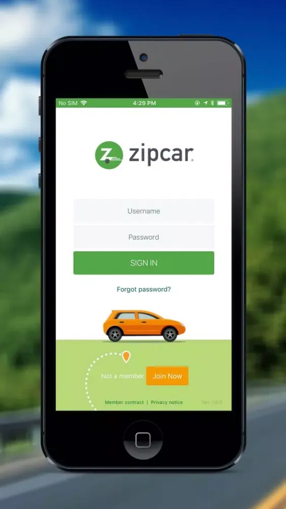 Capturas de pantalla de Zipcar Scandinavia