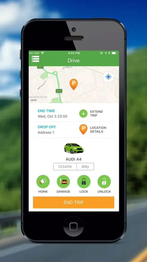 Capturas de pantalla de Zipcar Scandinavia