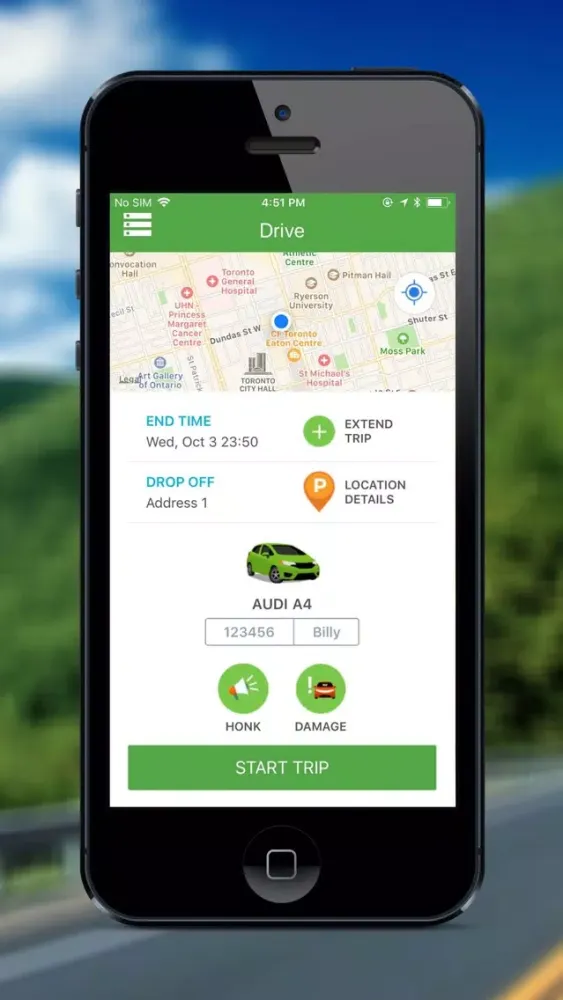 Capturas de pantalla de Zipcar Scandinavia