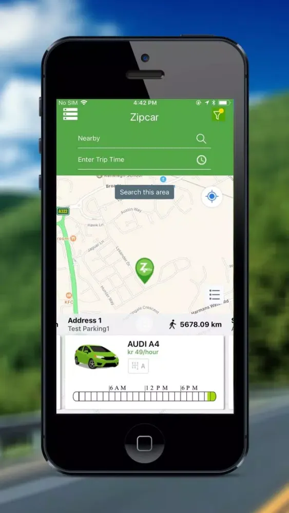Capturas de pantalla de Zipcar Scandinavia