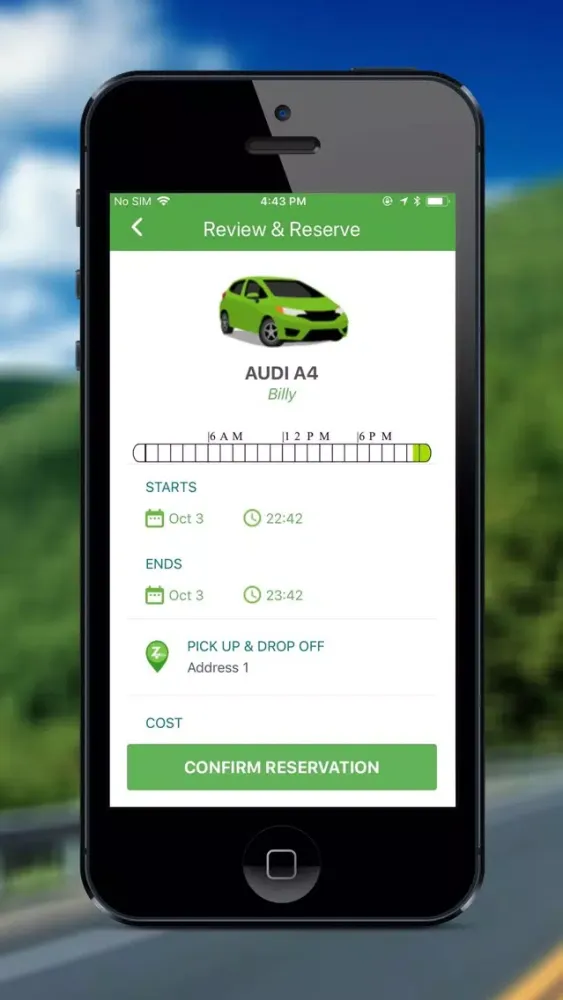 Capturas de pantalla de Zipcar Scandinavia