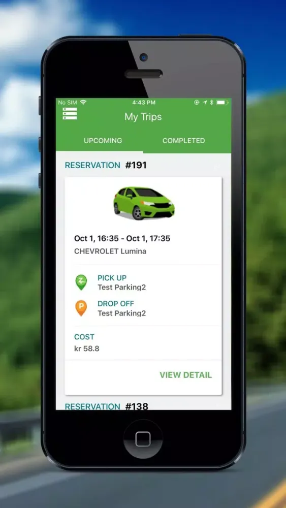 Capturas de pantalla de Zipcar Scandinavia