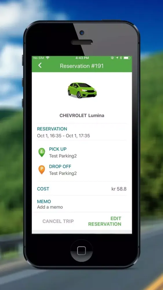 Capturas de pantalla de Zipcar Scandinavia