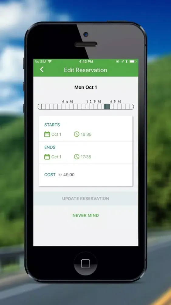 Capturas de pantalla de Zipcar Scandinavia