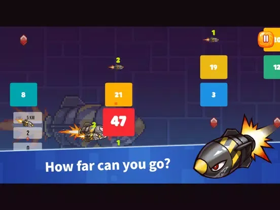 Crush the Block : tap tap fly iPad  스크린샷