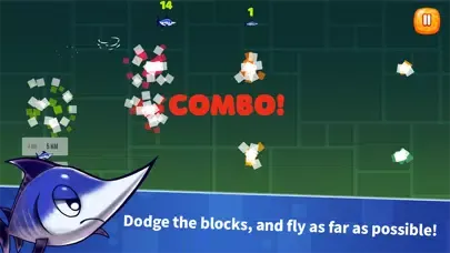Crush the Block : tap tap fly 스크린샷