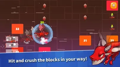 Crush the Block : tap tap fly 스크린샷