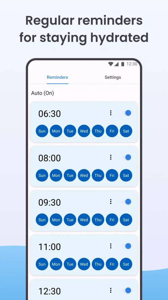 Captures d'écran de Water Tracker - Drink Reminder