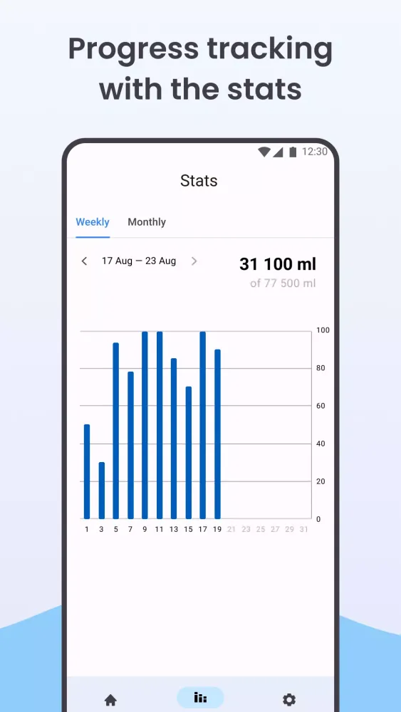 Captures d'écran de Water Tracker - Drink Reminder