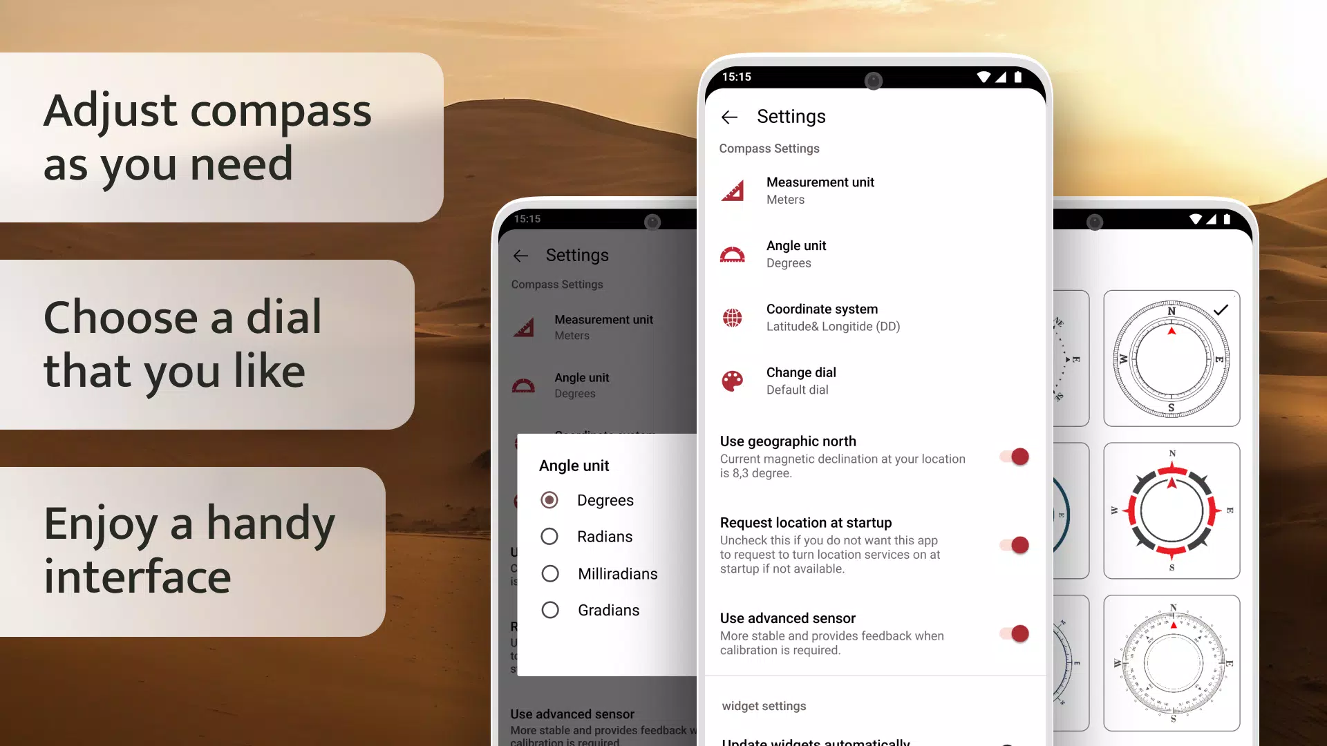 Compass Screenshots