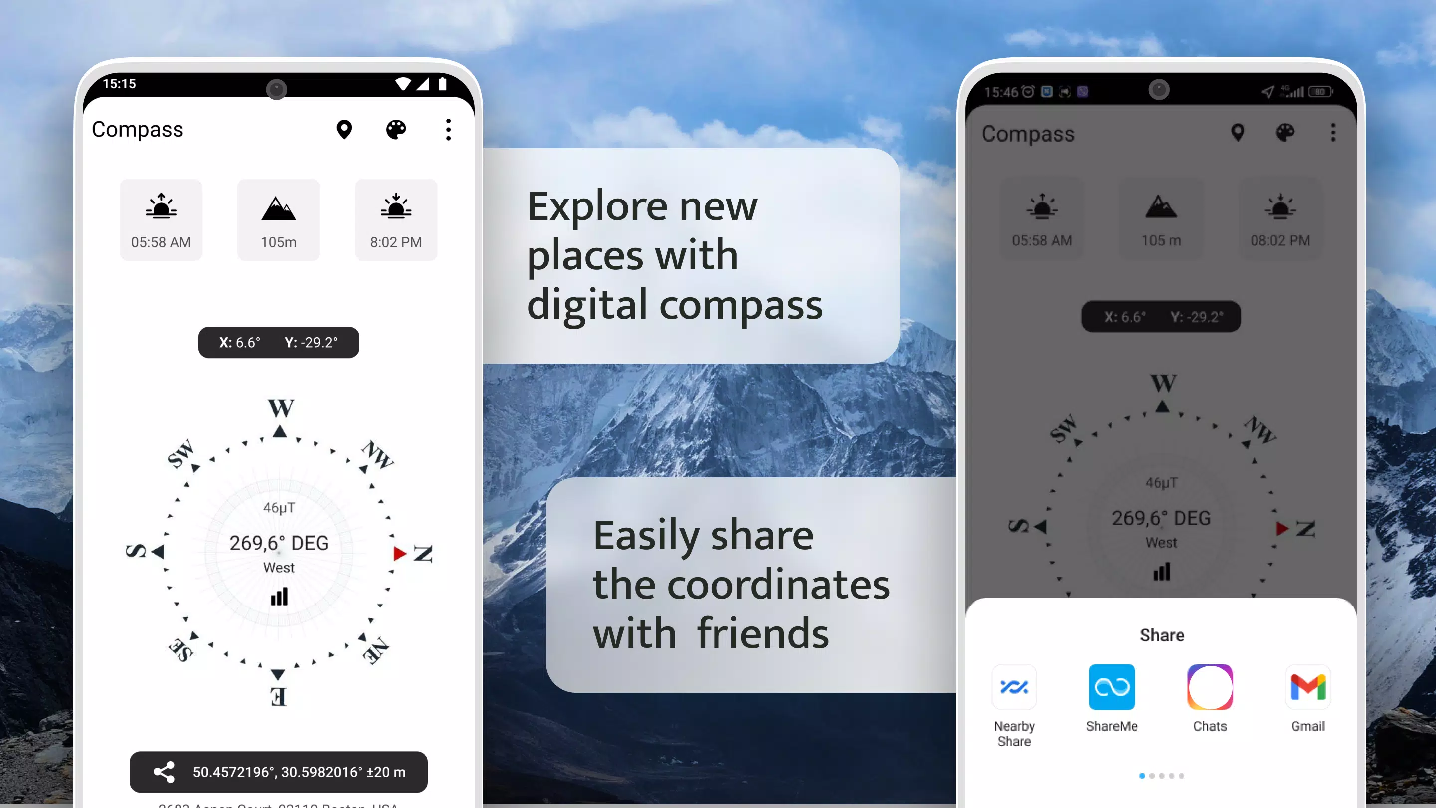 Compass Screenshots