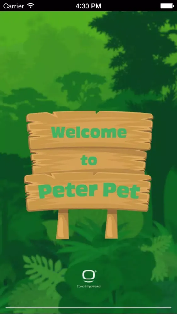 Capturas de tela do Peter Pet
