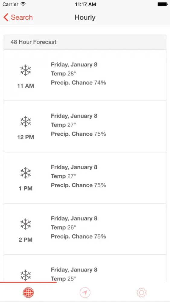 Stratus Weather: Hyperlocal Conditions and Forecasts Screenshots