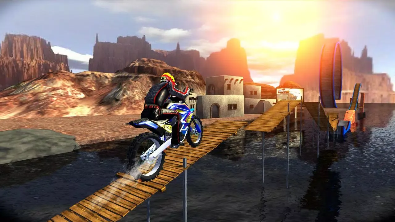 Tangkapan layar Bike Wipeout Game