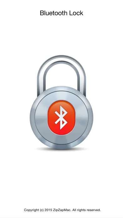 Capturas de tela do Bluetooth Lock