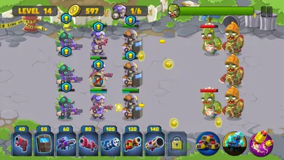 Army vs. Zombies سکرین شاٹس