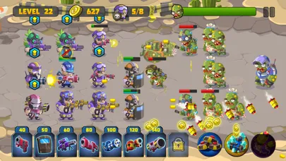 Army vs. Zombies سکرین شاٹس