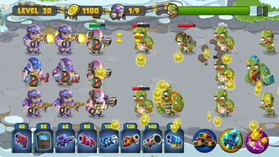 Army vs. Zombies سکرین شاٹس