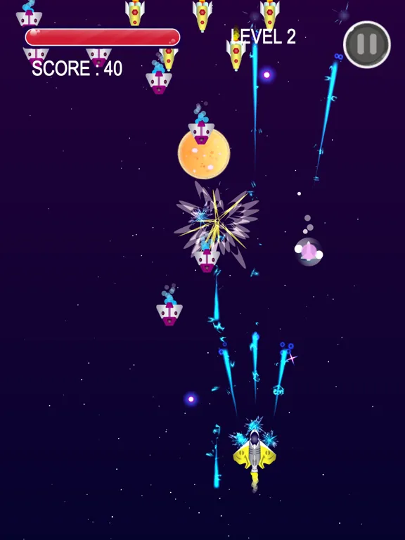 Galaxy Invaders 2 iPad 應用截圖
