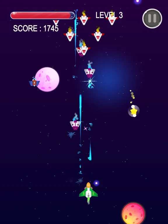 Galaxy Invaders 2 iPad 應用截圖