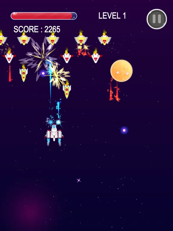 Galaxy Invaders 2 iPad 應用截圖