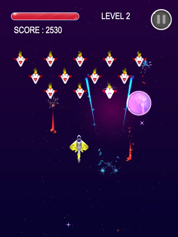 Galaxy Invaders 2 iPad 應用截圖