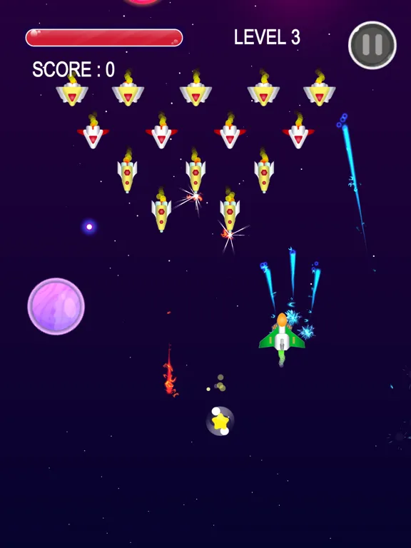 Galaxy Invaders 2 iPad 應用截圖