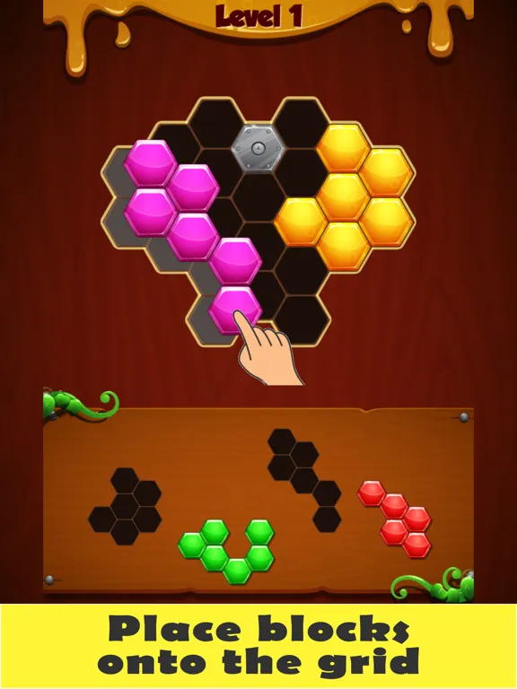 Hex Block Puzzles iPad  Screenshots