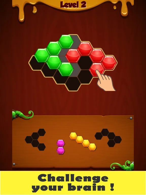 Hex Block Puzzles iPad  Screenshots
