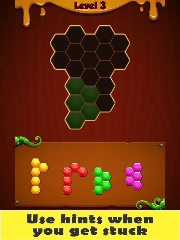 Hex Block Puzzles iPad  Screenshots
