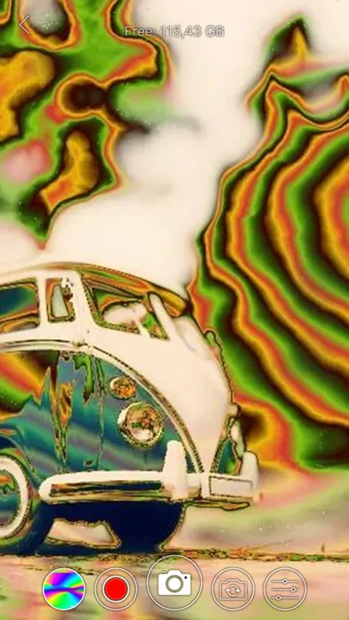 Psychedelic i-Camera スクリーンショット