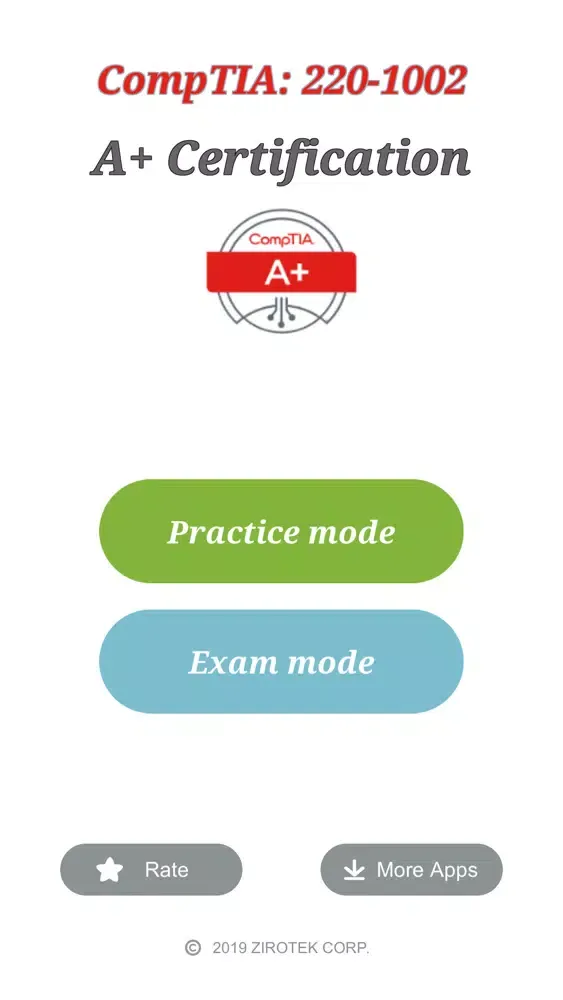 CompTIA A+ Exam 220-1002 স্ক্রিনশট