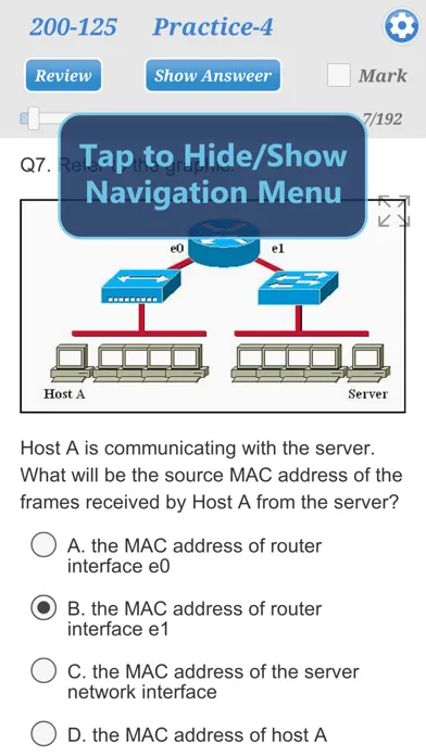 Cisco CCNA 200-125 Exam Ekran Görüntüleri