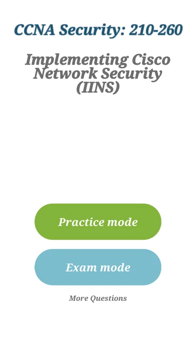 Cisco CCNA 210-260 Exam Screenshots