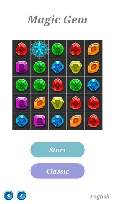 Magic Gems - Match 3 Puzzles 스크린샷