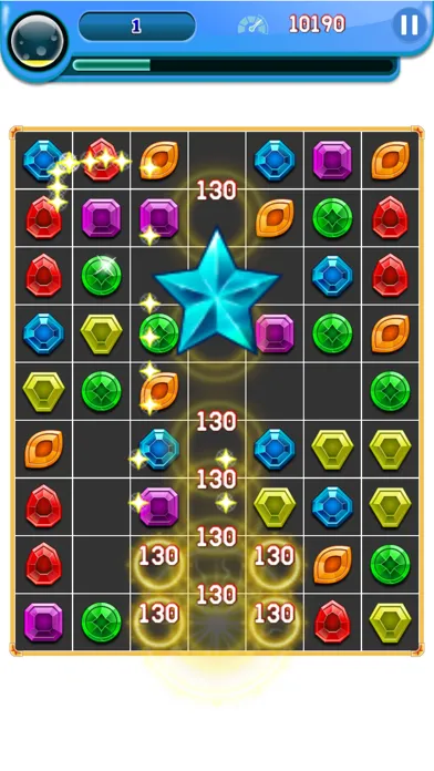 Magic Gems - Match 3 Puzzles 스크린샷