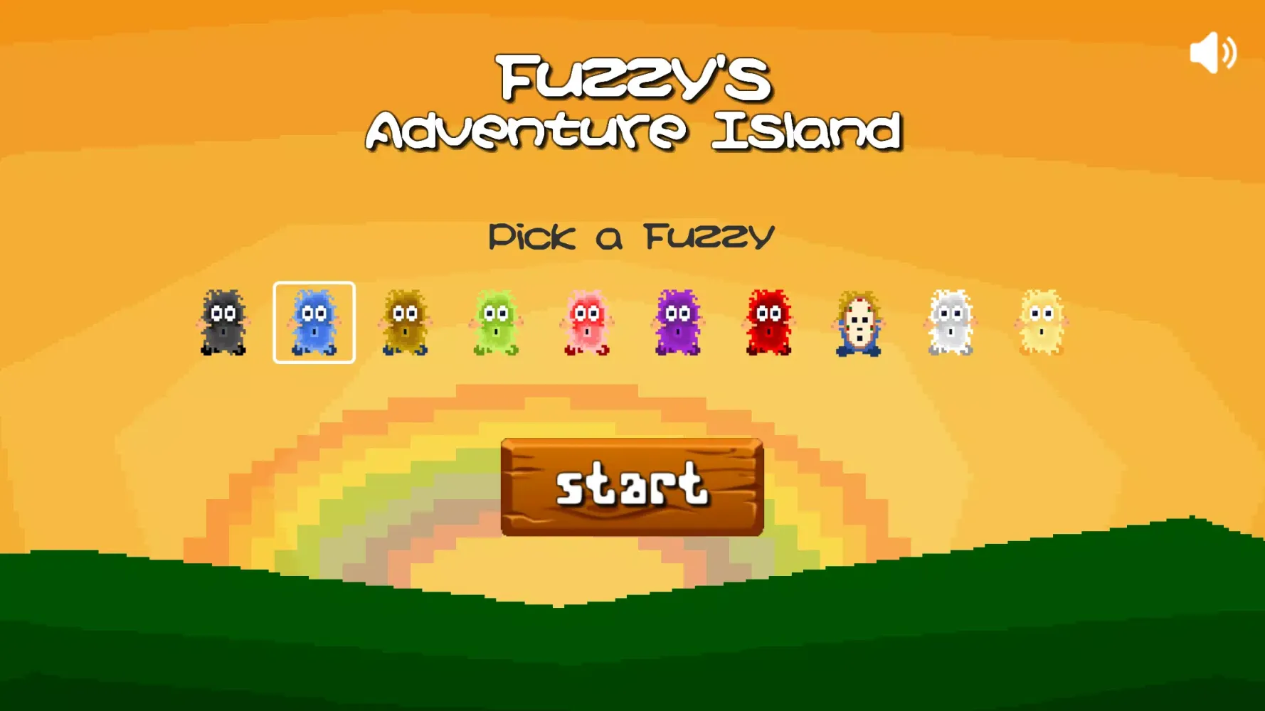 Ảnh chụp màn hình của Fuzzy's Adventure Island