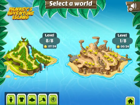 Captures d'écran de Monkey's Adventure Island iPad 