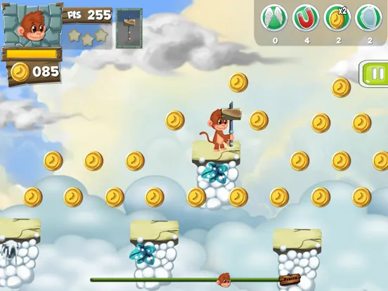 Captures d'écran de Monkey's Adventure Island iPad 
