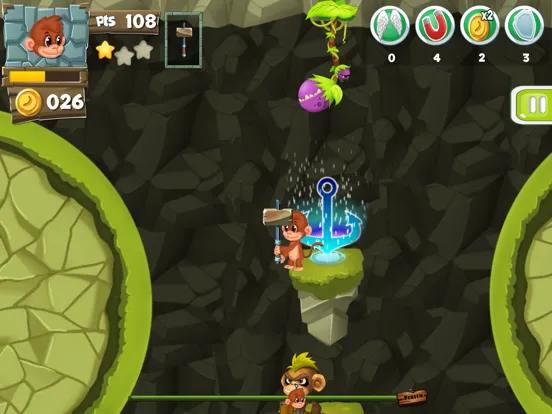 Captures d'écran de Monkey's Adventure Island iPad 