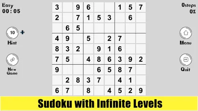 Ảnh chụp màn hình của Sudoku - Infinite Challenges